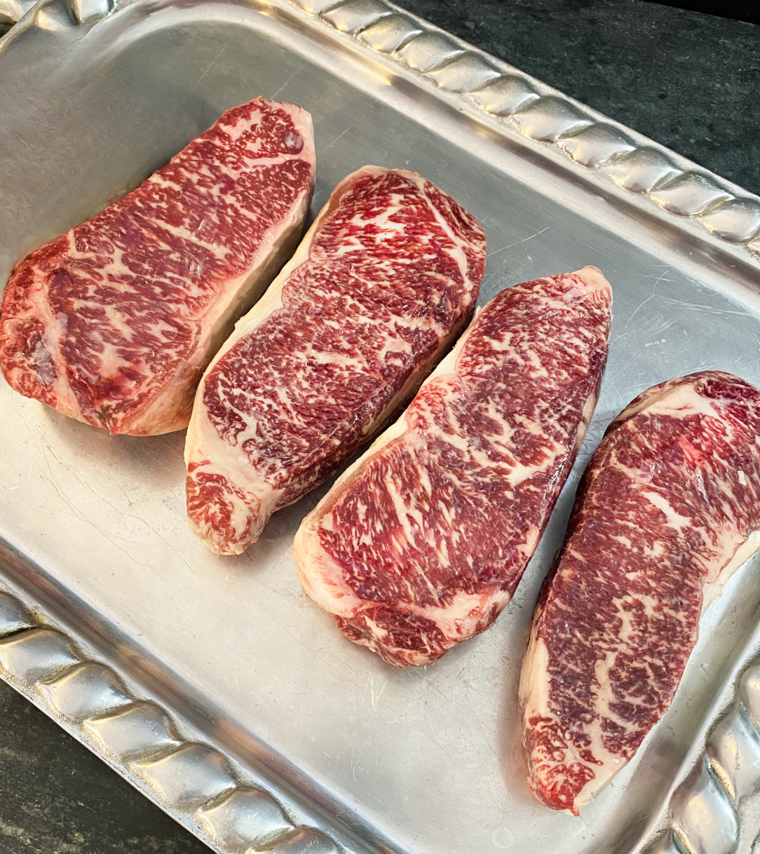 Full-Blood Wagyu NY Strip Steak Bundle