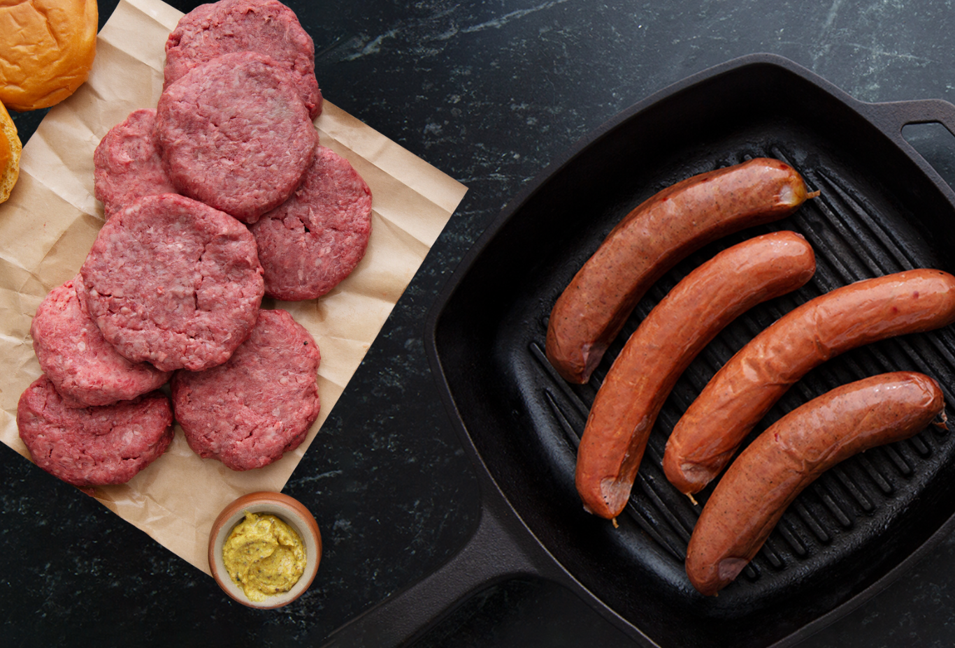 Burger and Sausage Grilling Collection