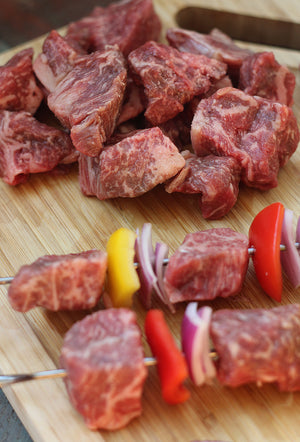 Steak Tips - NY Strip, Ribeye and Tenderloin 1 pound