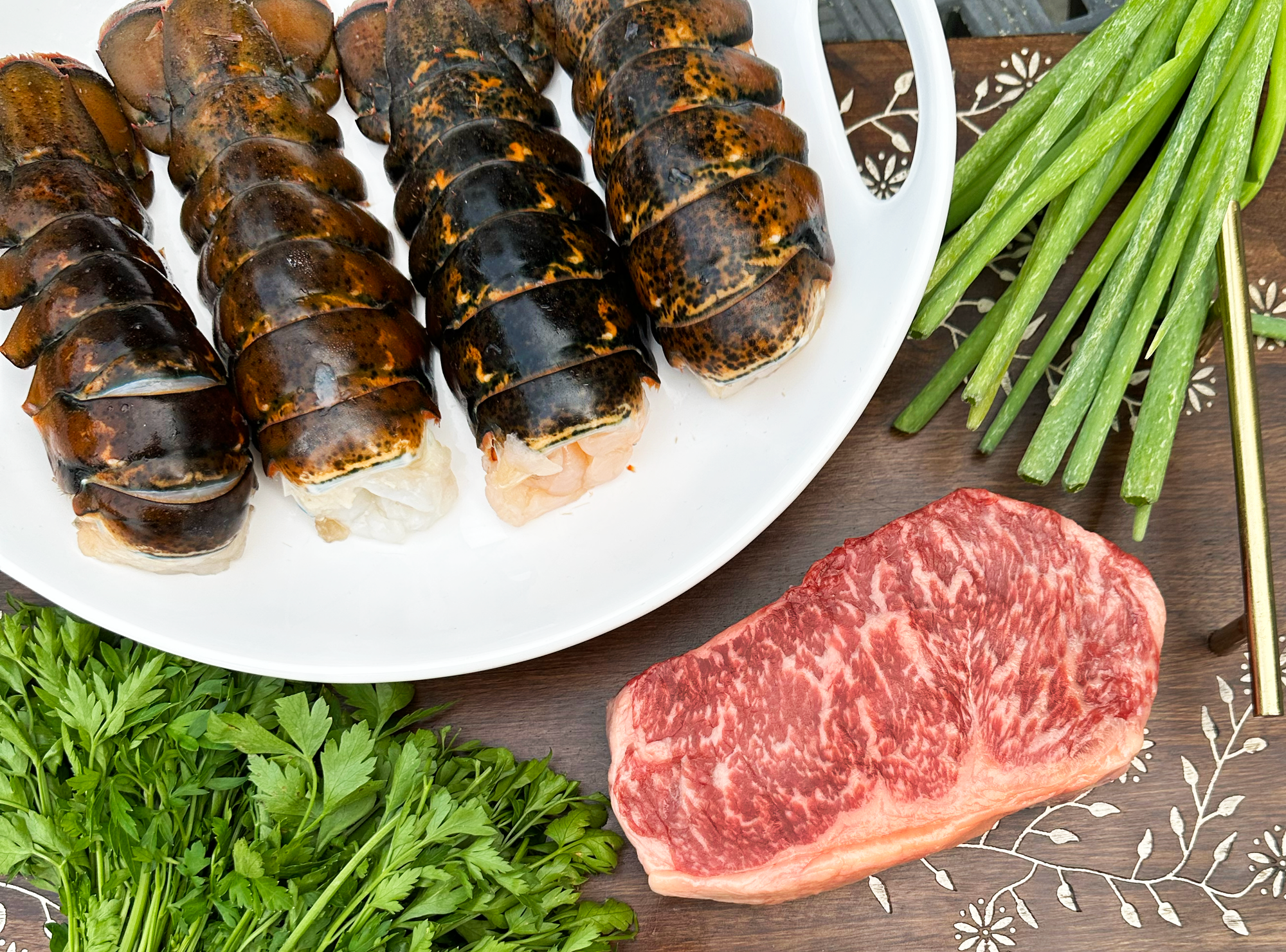 Surf 'N Turf - NY Strip and Maine Lobster Tails
