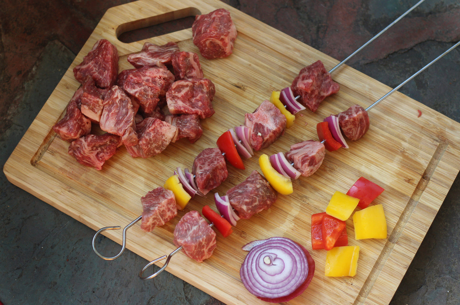 Steak Tips - NY Strip, Ribeye and Tenderloin 1 pound