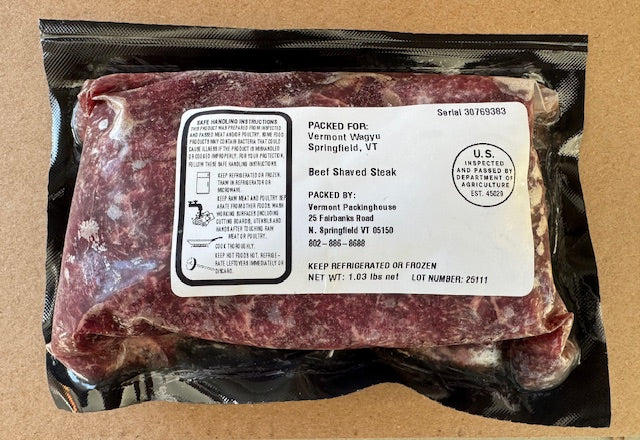 Shaved Steak - 1 lb