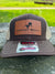 Vermont Wagyu Leather Patch Trucker Hats - Brown